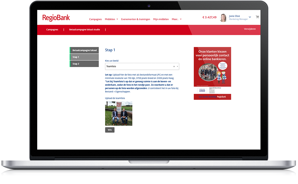 a consistent corporate identity